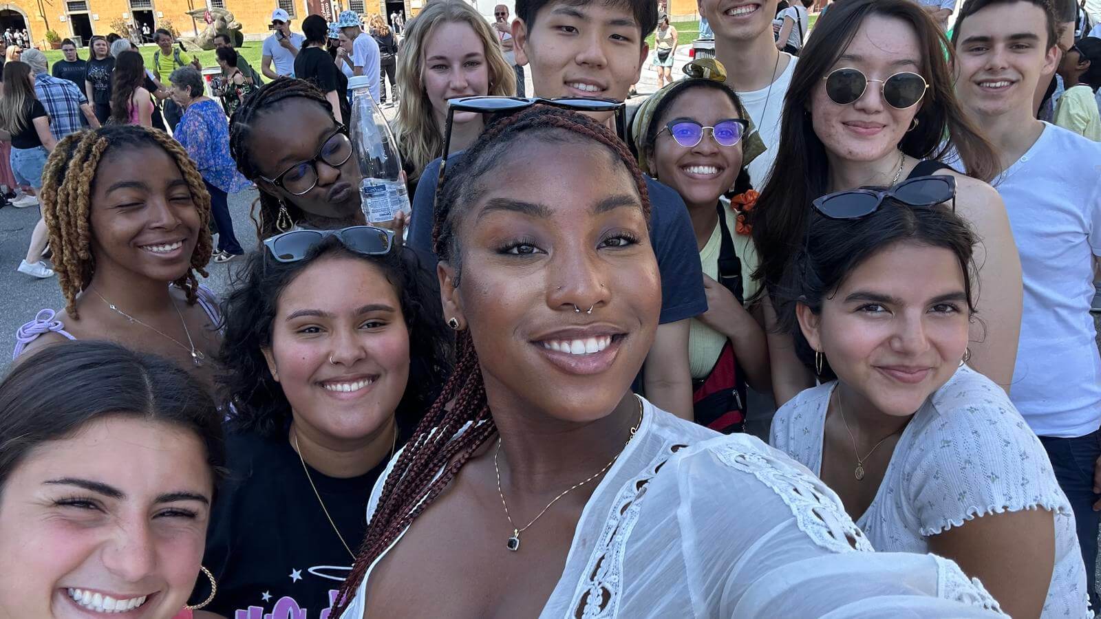 Katherine Saint-Preux in Italy