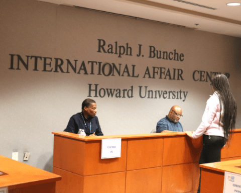 Student submitted passport application in the ralph bunche center