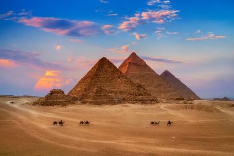 Ancient egyptian pyramids