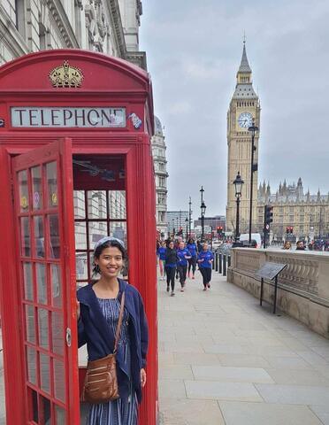 Garima in London